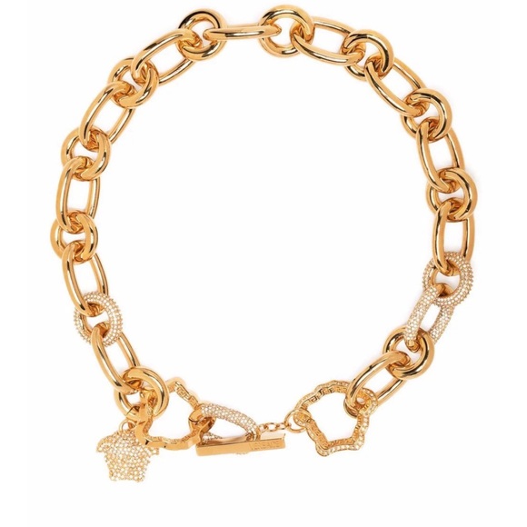 Versace Jewelry - Versace
crystal La Medusa necklace
